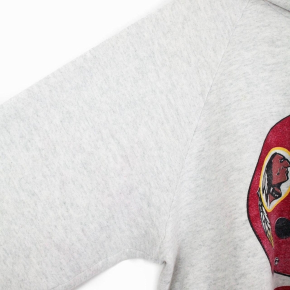 Washington Redskins Light Grey Printed Hoodie (XL) - Picture 4 of 4